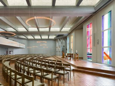 Kirchliches Zentrum Ittigen Renovation reformierter Kirchenraum
