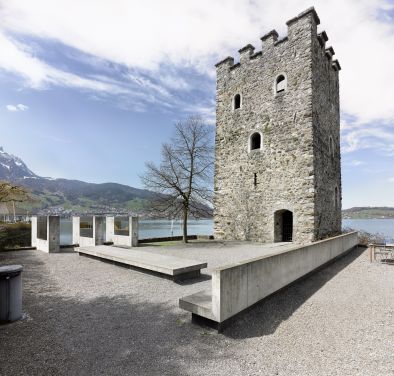 ARCHITEKTUR-SKULPTUR 1; Schnitzturm, Stansstad/NW