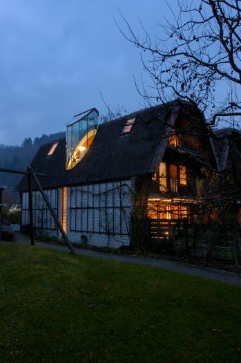 Treppenhausverglasung Wohnhaus, Gümligen/BE